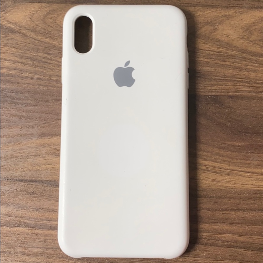 Apple white iPhone XS Max case